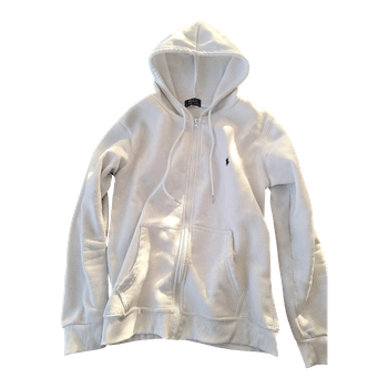 Ralph Lauren white hoodie