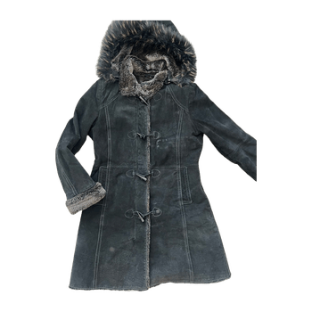 Saki suede coat 