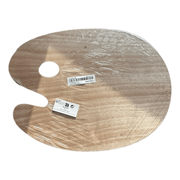 Wooden painting palette