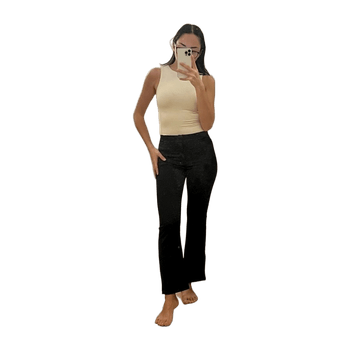 Zara satin trousers