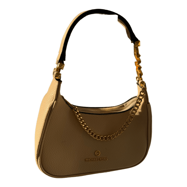 Michael Kors beige shoulder bag