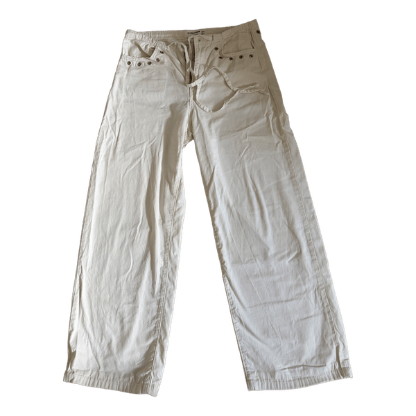 Hvide Pull&Bear bukser