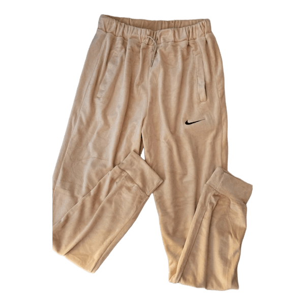 Beige Nike sweatpants