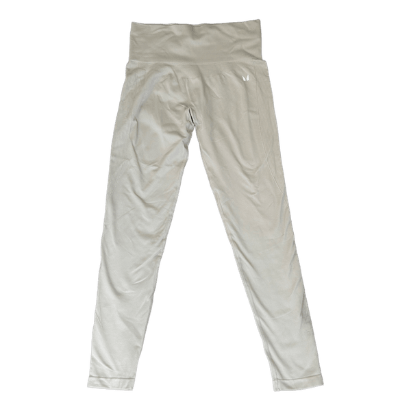 Beige high waisted leggings