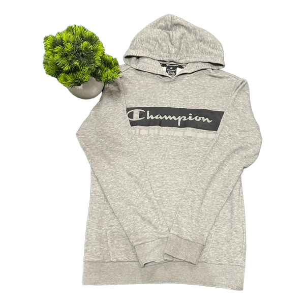 Champion grey hoodie