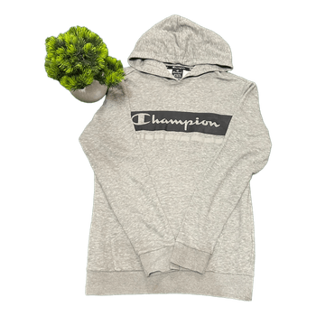 Champion grey hoodie