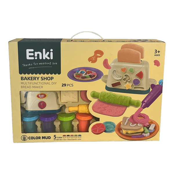 Enki bakery shop dough playset