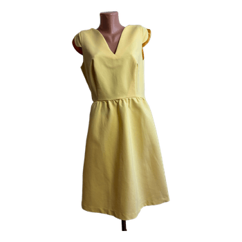 Yellow casual dress