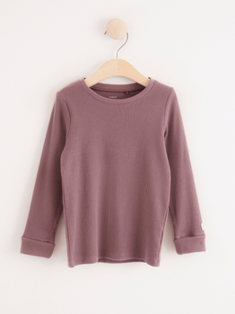 Long sleeve ribbed top