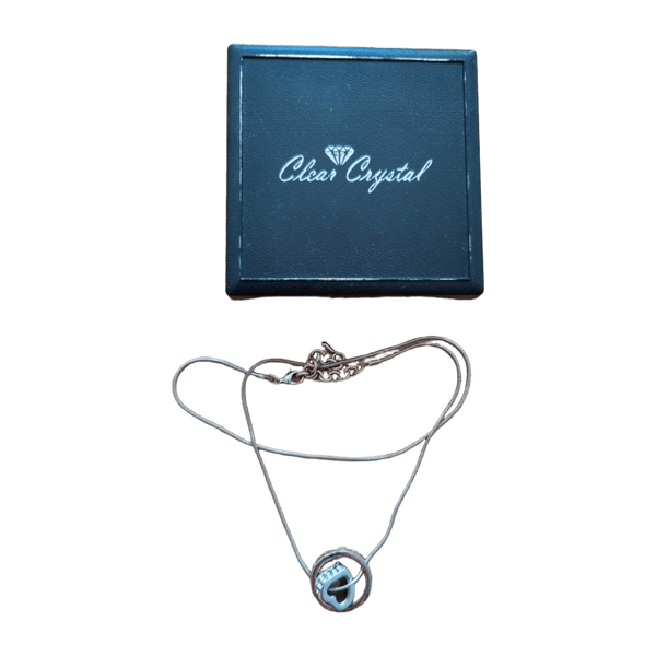 Clear crystal jewelry