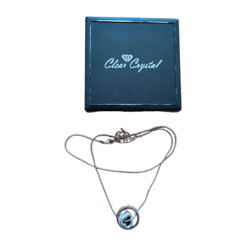 Clear crystal jewelry