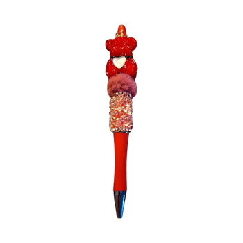 Red decorative pen