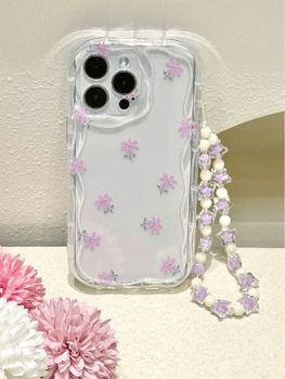 Floral protective phone case