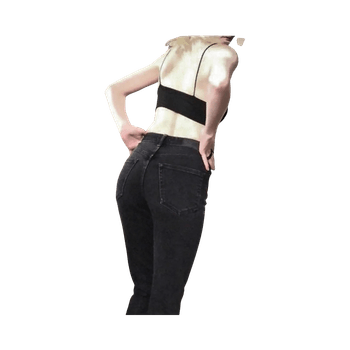 Mustat farkut skinny 