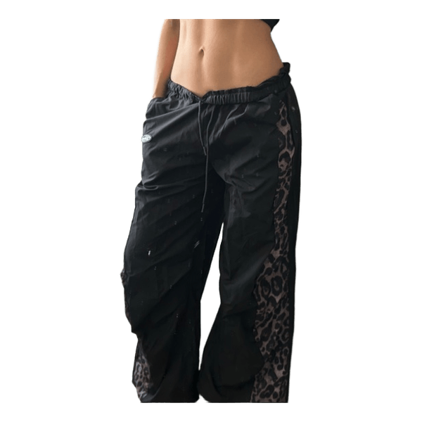 Black track pants