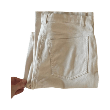 Steilmann Straight Leg Trousers Beige / Size 36