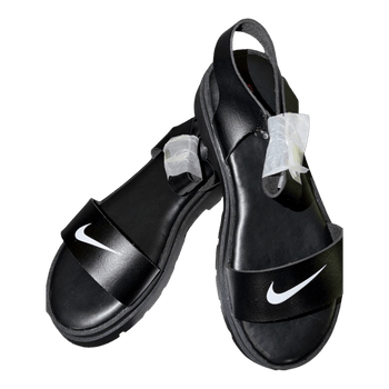 Black Nike sandals