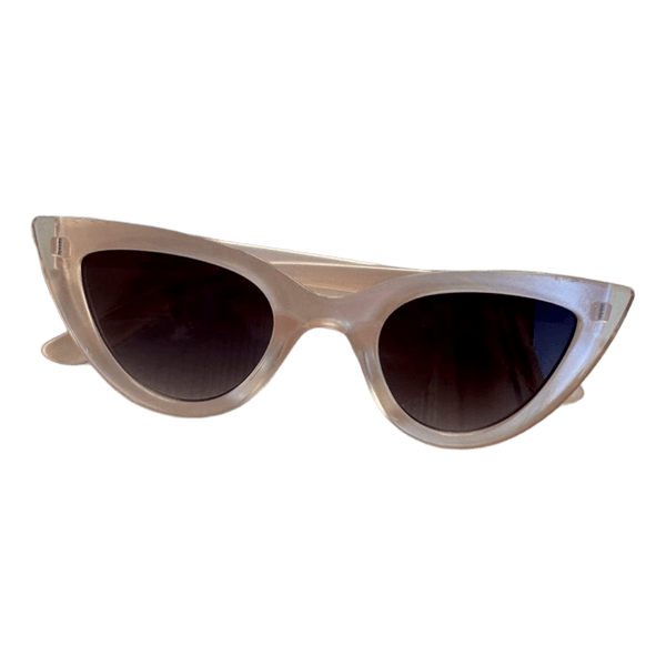 Pink cat eye sunglasses