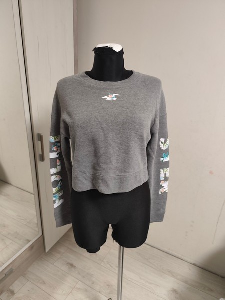 Hollister pilkas džemperis