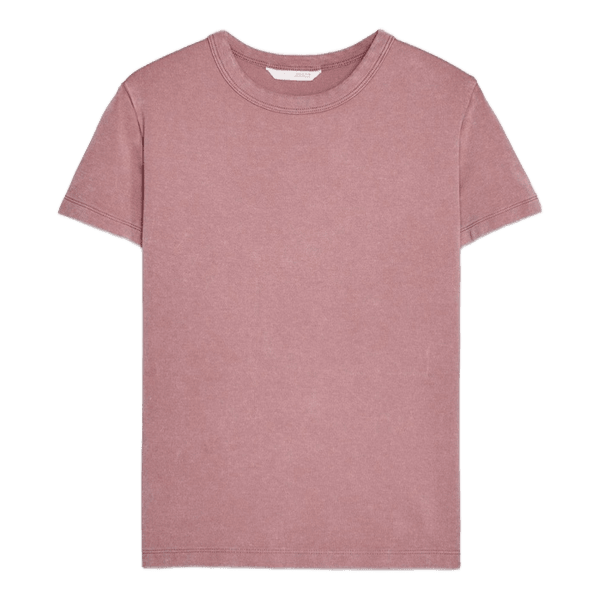 Støvet rosa t-shirt udgået zara