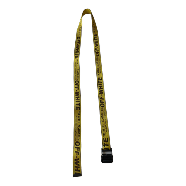 Keltainen Off-White vyö