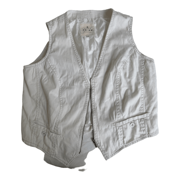 Hvid ZE-ZE vest