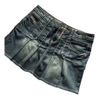 Vintage denim skirt
