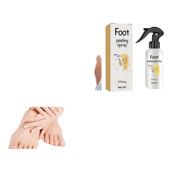 Foot peeling spray