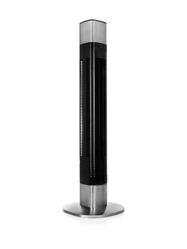 Black tower fan