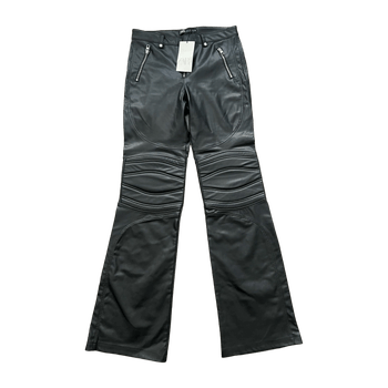Zara tekonahkahousut L