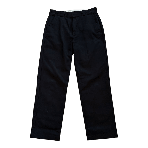 Mustat Dickies suorat housut