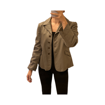 Nahkatakki vintage coat