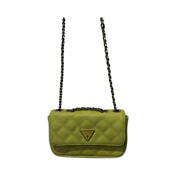 Vihreä guessin tikattu olkalaukku