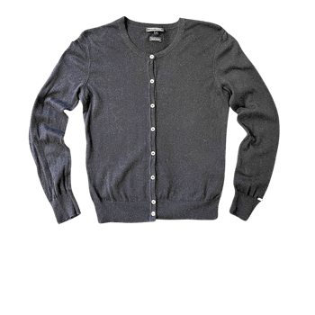 Tommy Hilfiger navy blue cotton cashmere cardigan