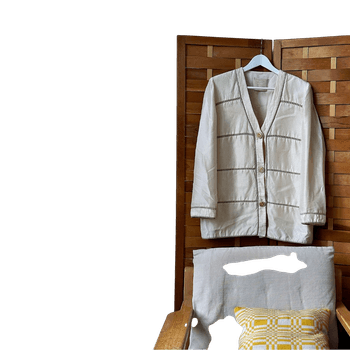 Upea Vintage Silkkijakku 