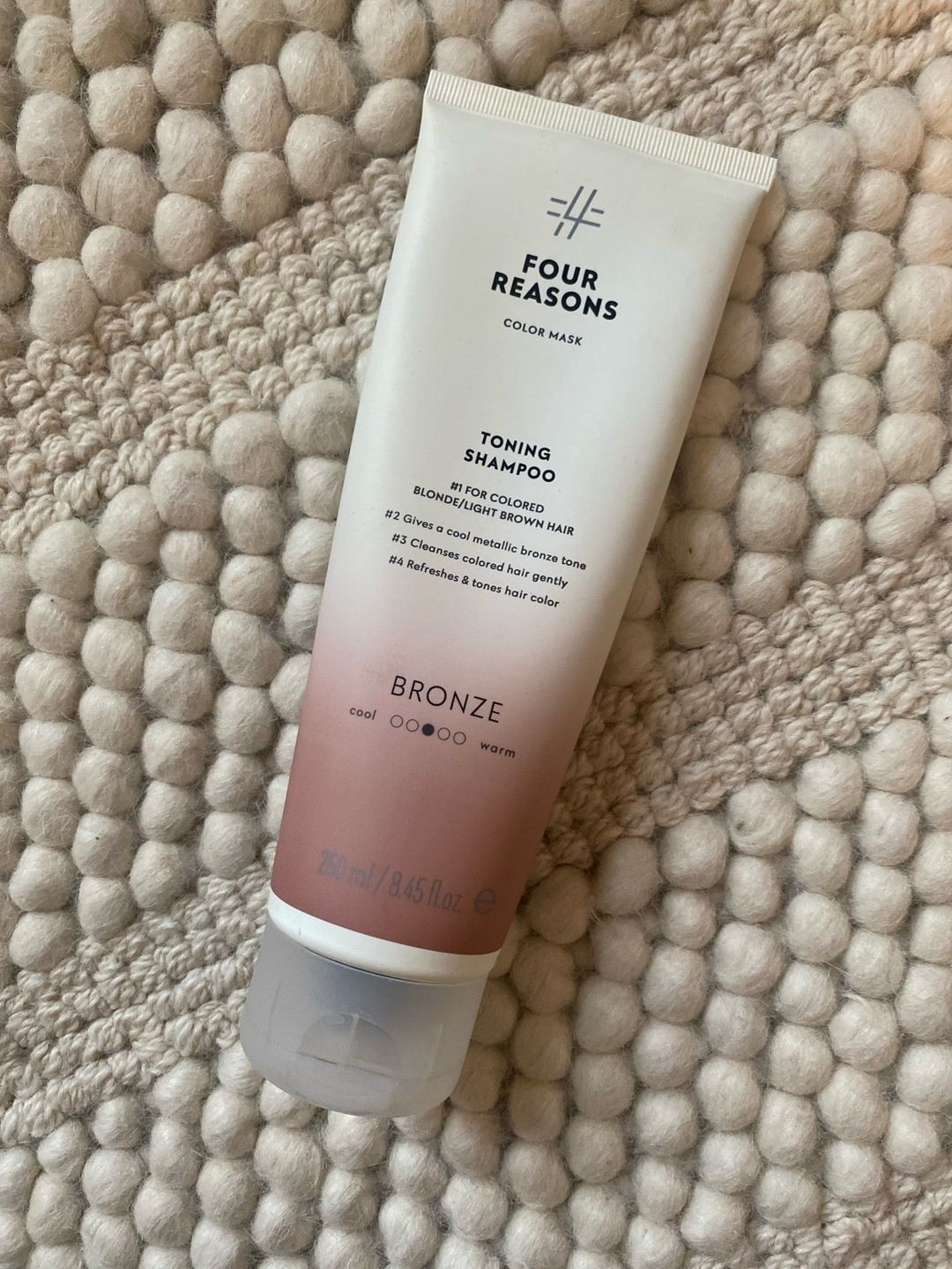 Four reasons toning shampoo