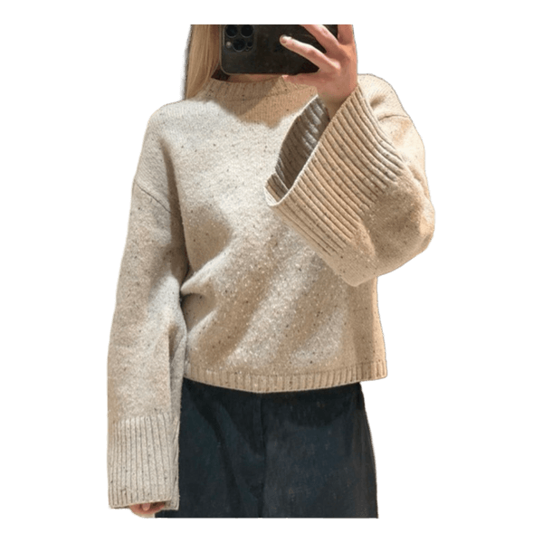 Zara beige striktrøje