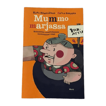 ”Mummo marjassa” joke paperback book
