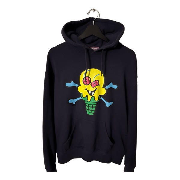 Navy blue icecream hoodie - billionaire boys club