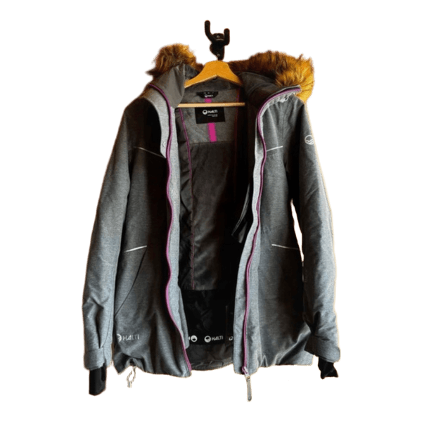 Grey winter jacket