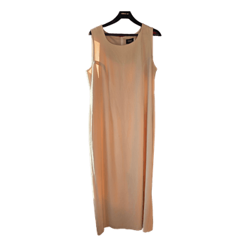 Santarellin beige hihaton mekko