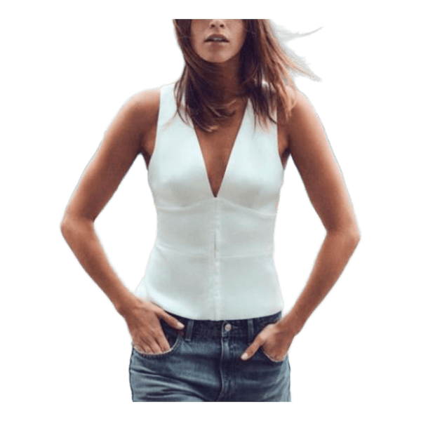 White tank top
