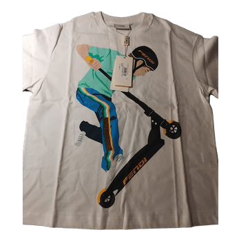 Fendi hvid t-shirt