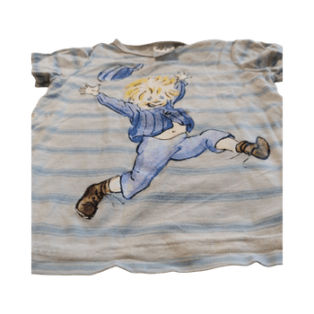 Sininen raitapaita poikalle