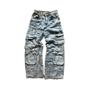 Farkku cargo-housut
