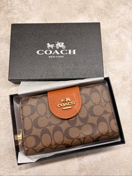Coach monogram wallet
