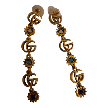 Gucci gold earrings