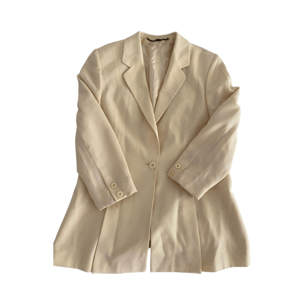 Yellow blazer