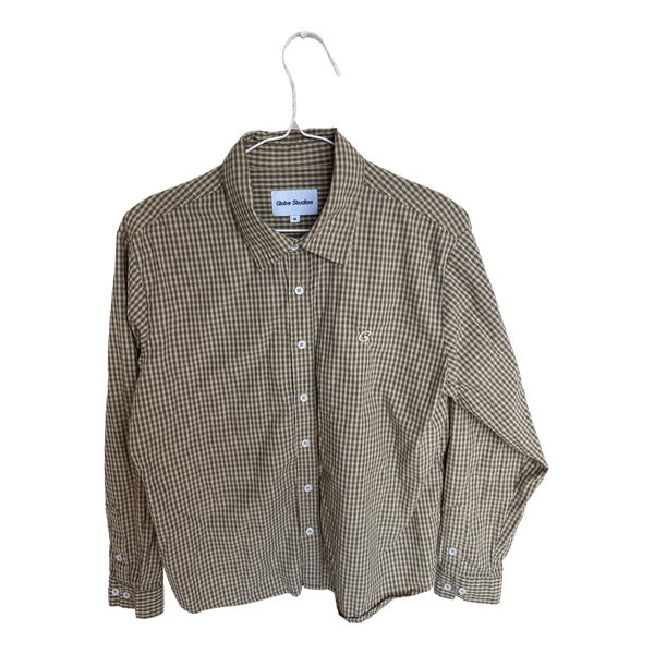 Globe studios Beige checkered shirt