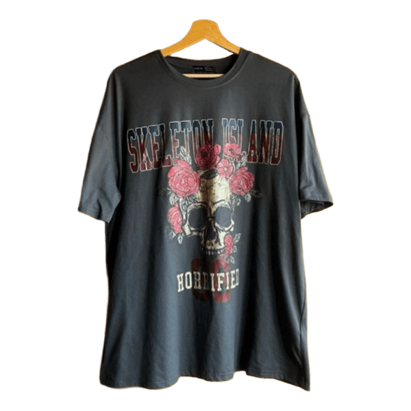 Grey graphic t-shirt